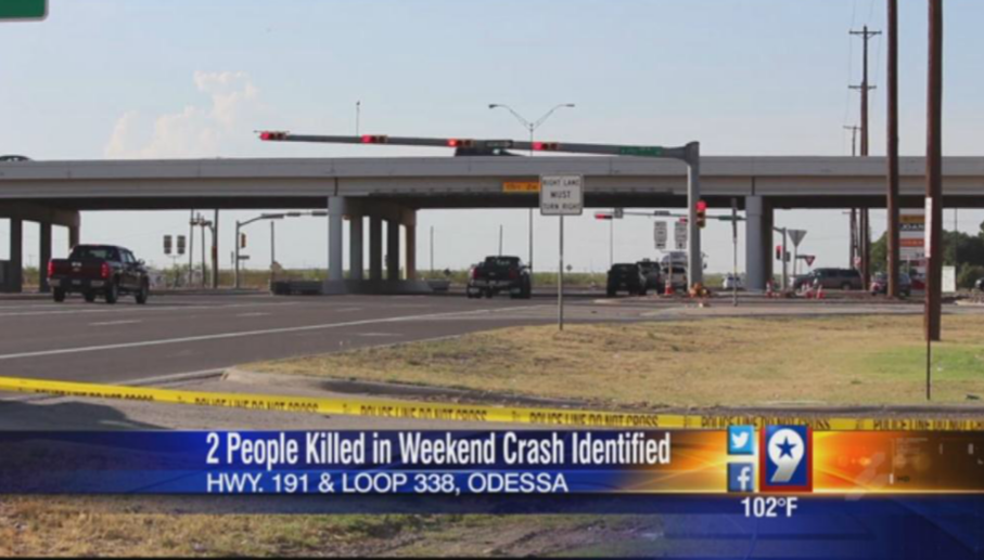 Two-Vehicle Crash Kills 2, Injures 4 in Odessa, TX